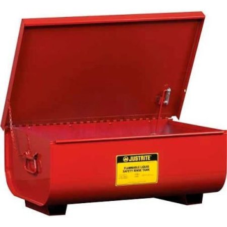 JUSTRITE Justrite Bench Top Rinse Tank, 22-Gallon, Red, 27322 27322